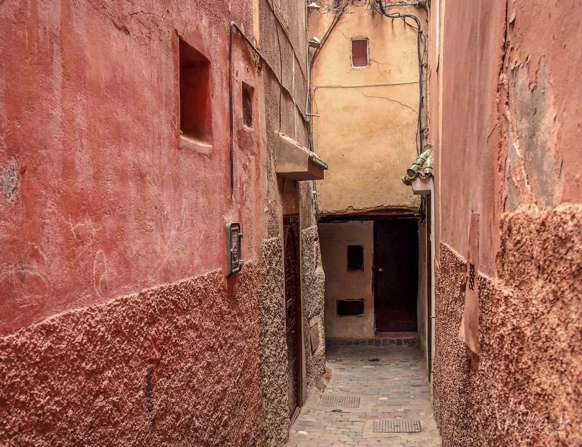 Laneways of Marrakech Morocco