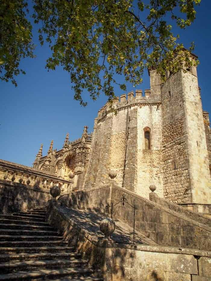 The Knights Templar Castle Convento De Cristo, Tomar Portugal