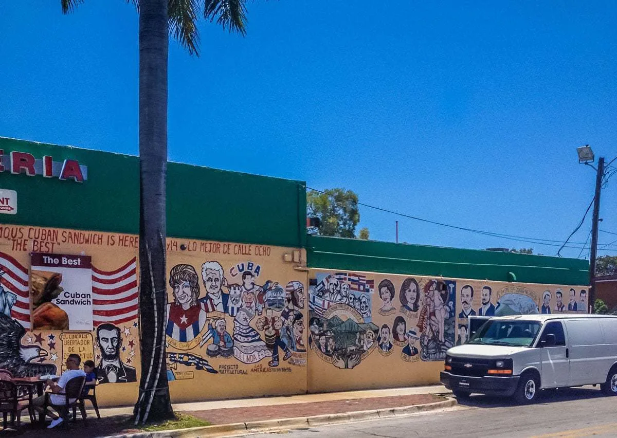 Murals in Little Havana Miami