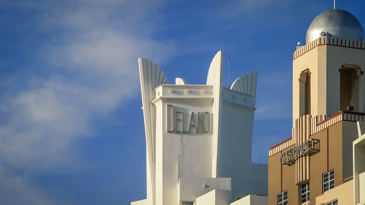 Art Deco buildings in Miami.