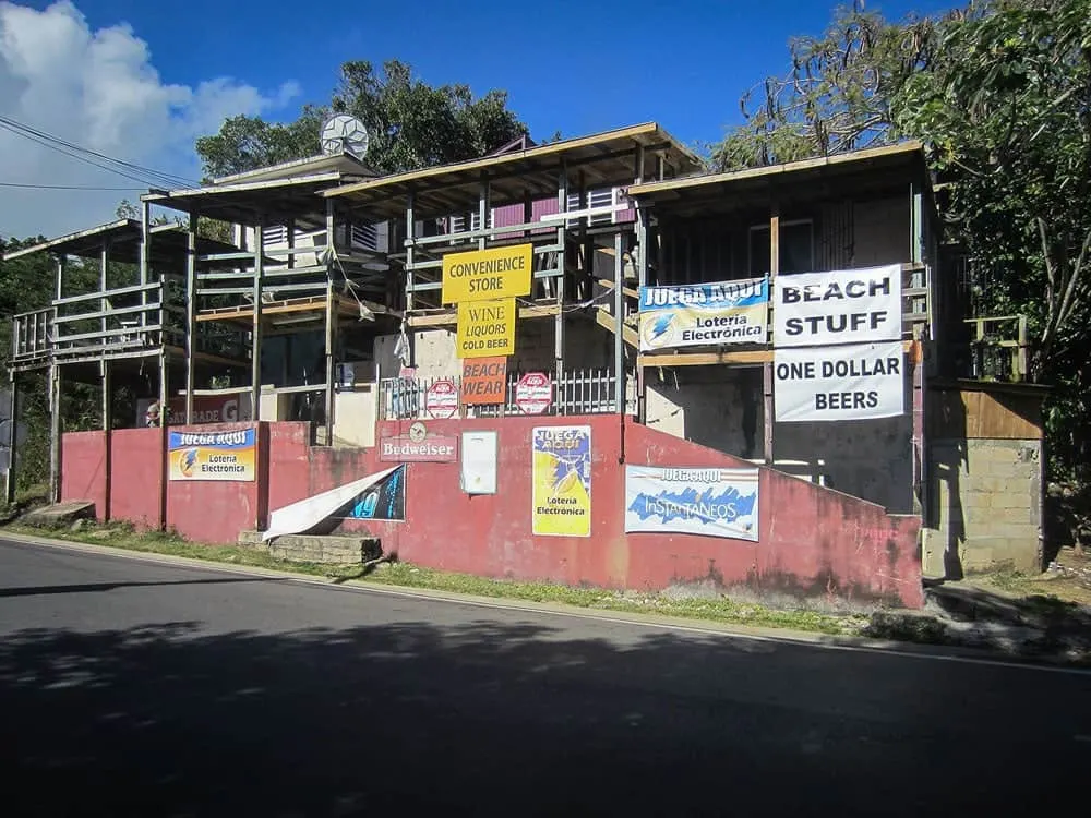 Shops on Vieques Island