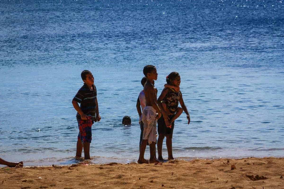 children playing in Nicaragua