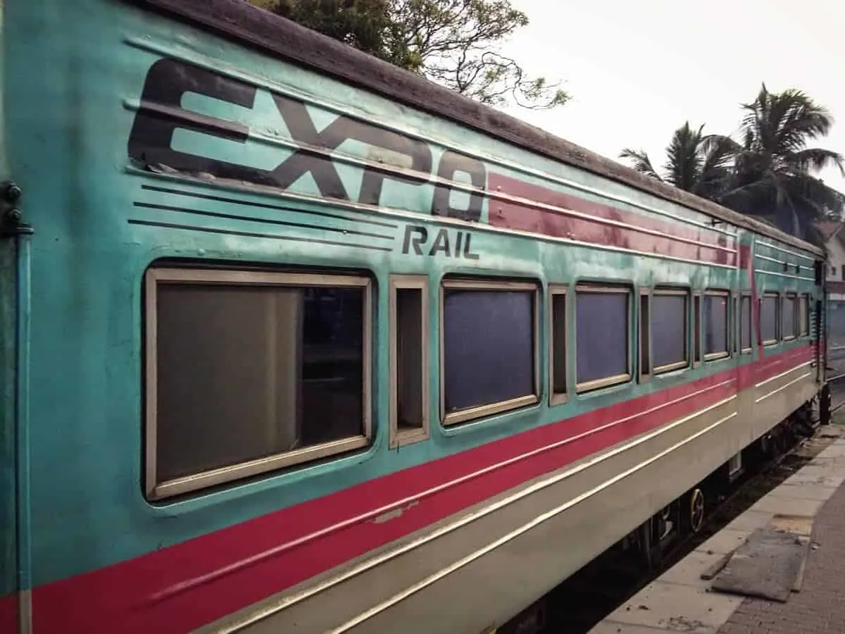 Catching the Train in Sri Lanka