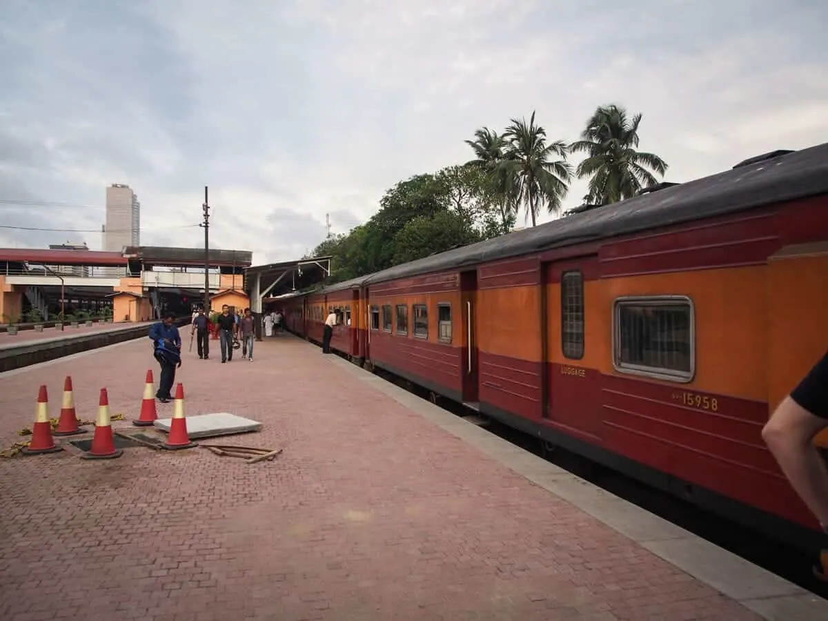 Catching the Train in Sri Lanka