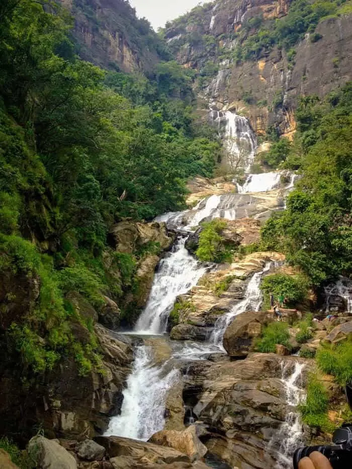 Sri Lanka waterfall in Ella