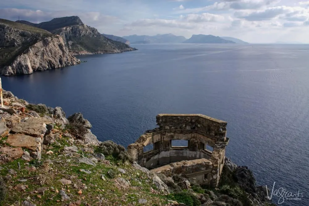 War Ruins Leros Island Greece