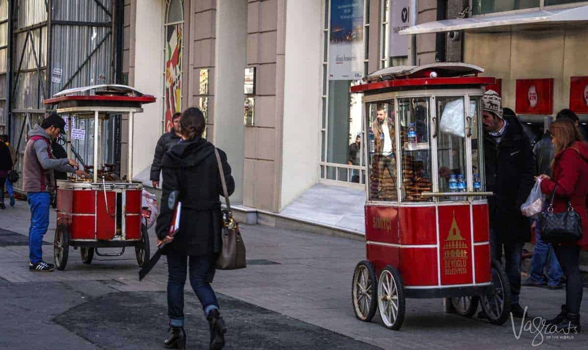 A guide to Istanbul .Istiklal Avenue