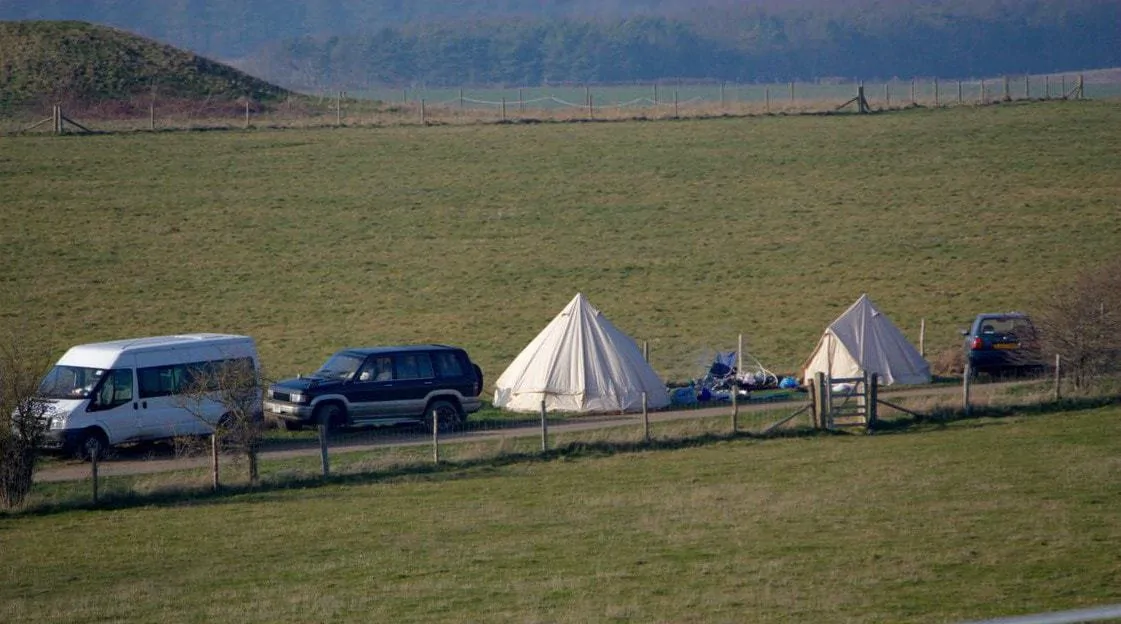Camping out for the Spring Equinox at Stonehenge