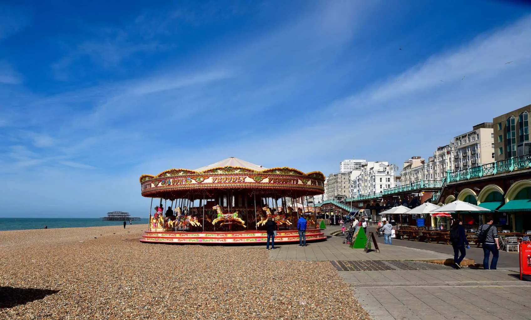 Carousel Brighton Beach England6