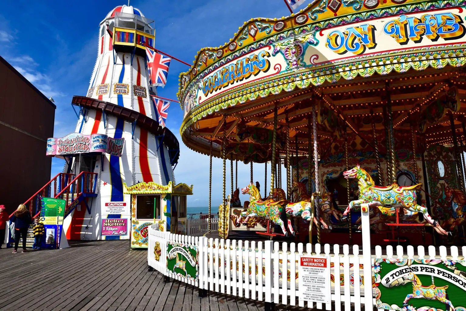 Brighton UK Pier Carousel