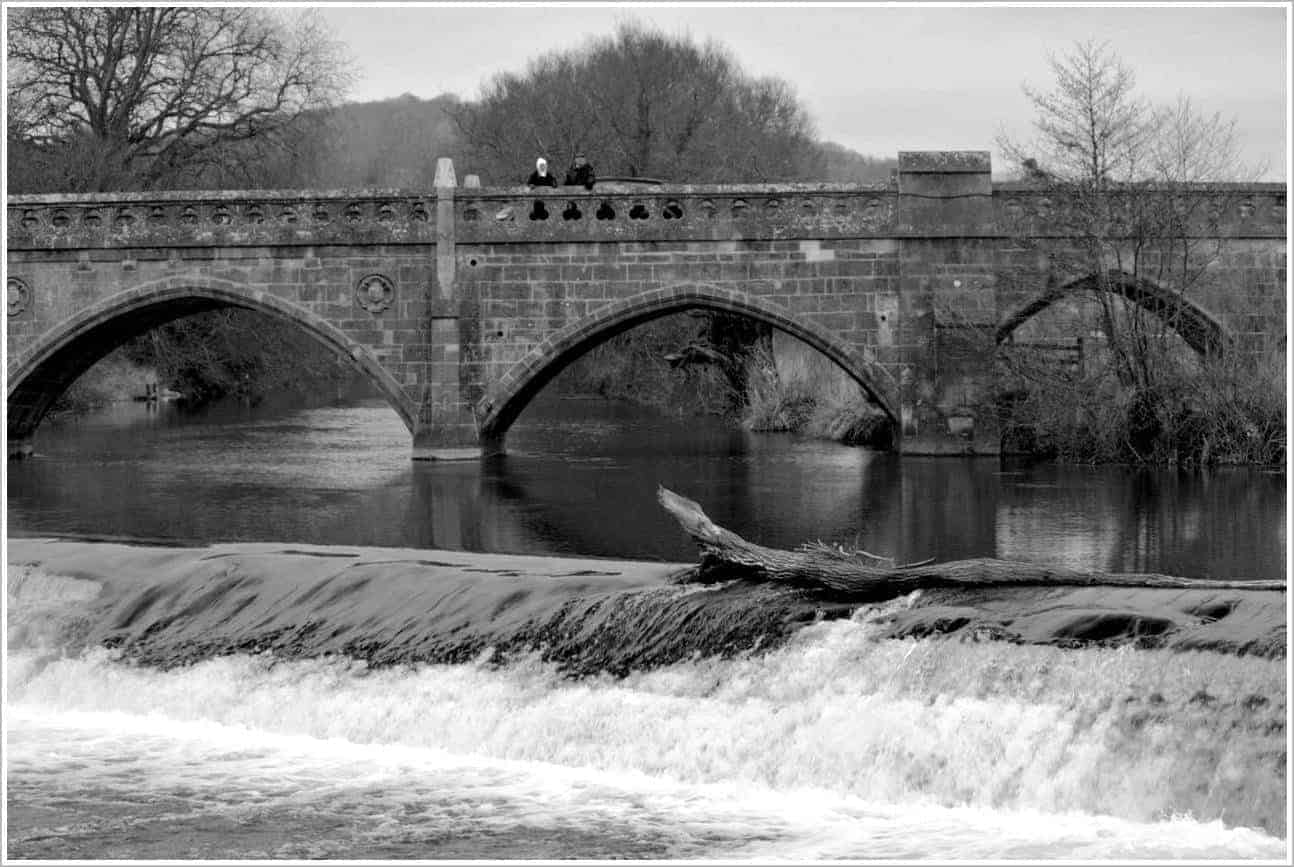 Pulteney Bridge River Avon, Bath England