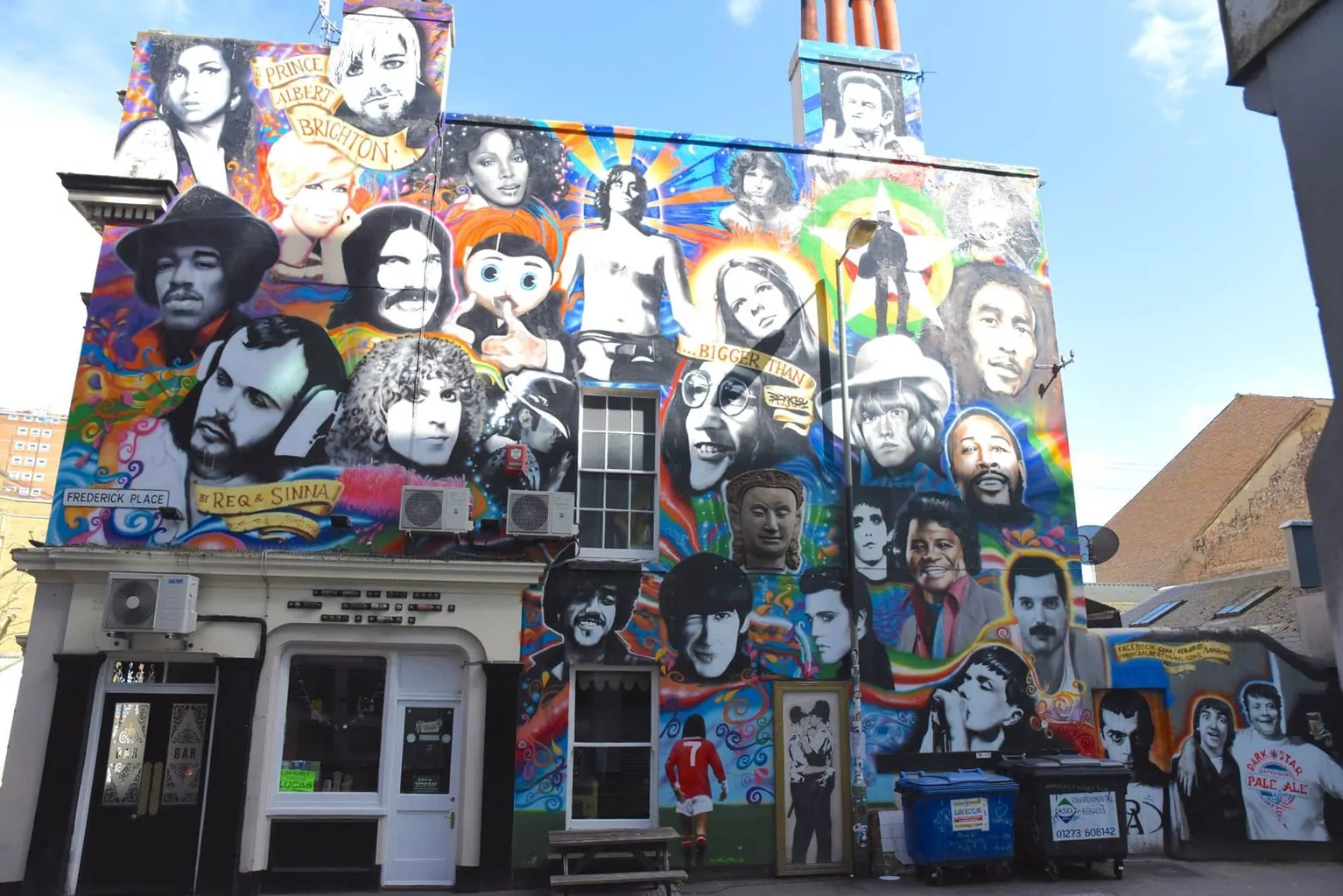 Mural Street Art, Brighton England