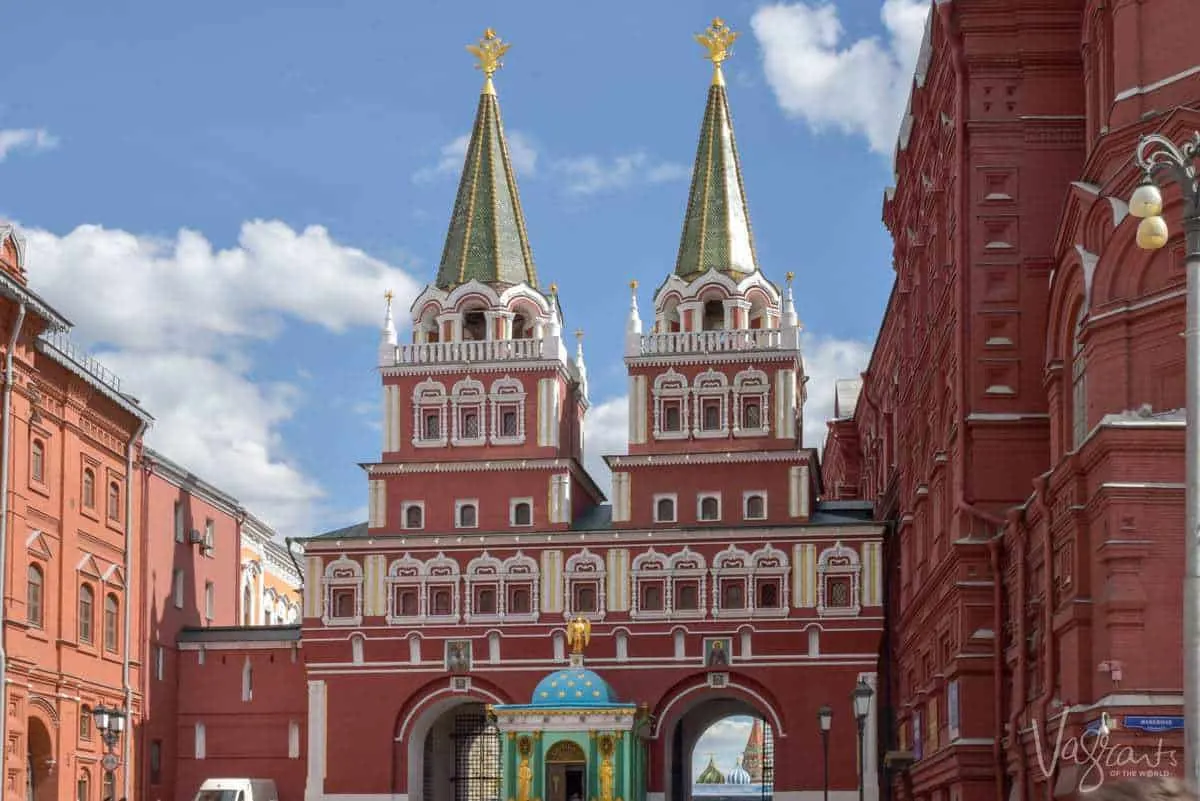 The Resurrection Gate Red Square Moscow. If you are visiting russia first time then do not miss this