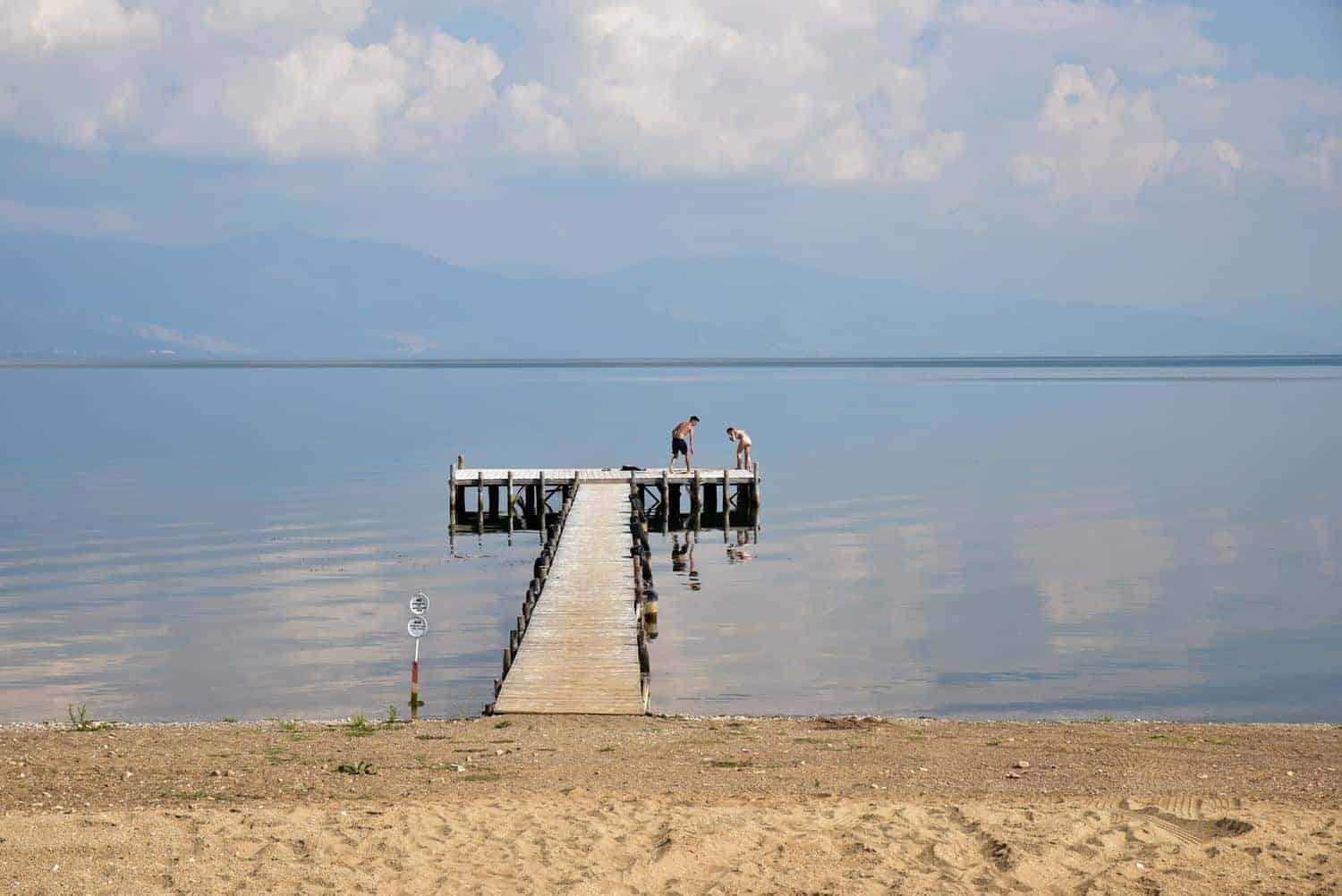 Lake Prespa. Ohrid Macedonia