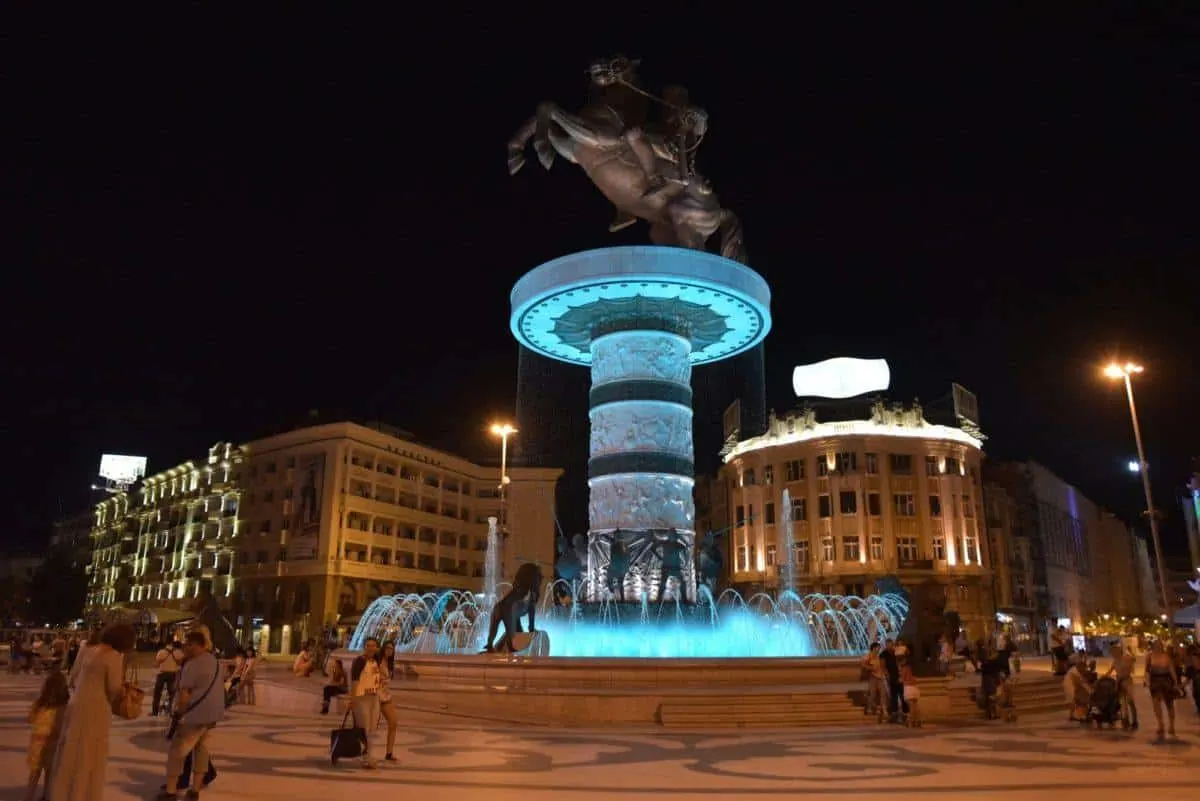 Skopje, Macedonia The City Of Statues