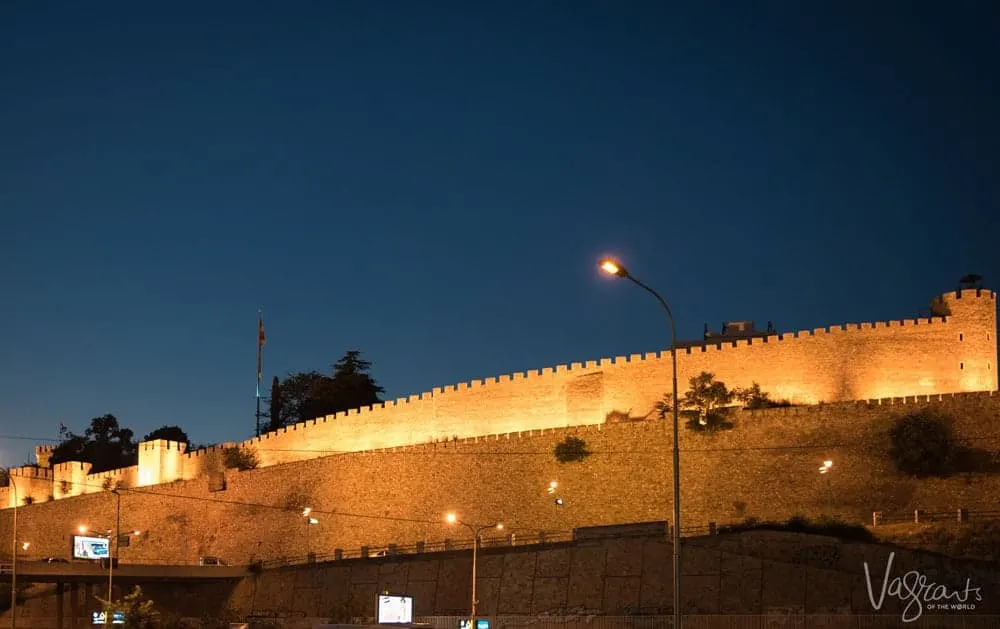 Kale Fortress Skopje Macedonia