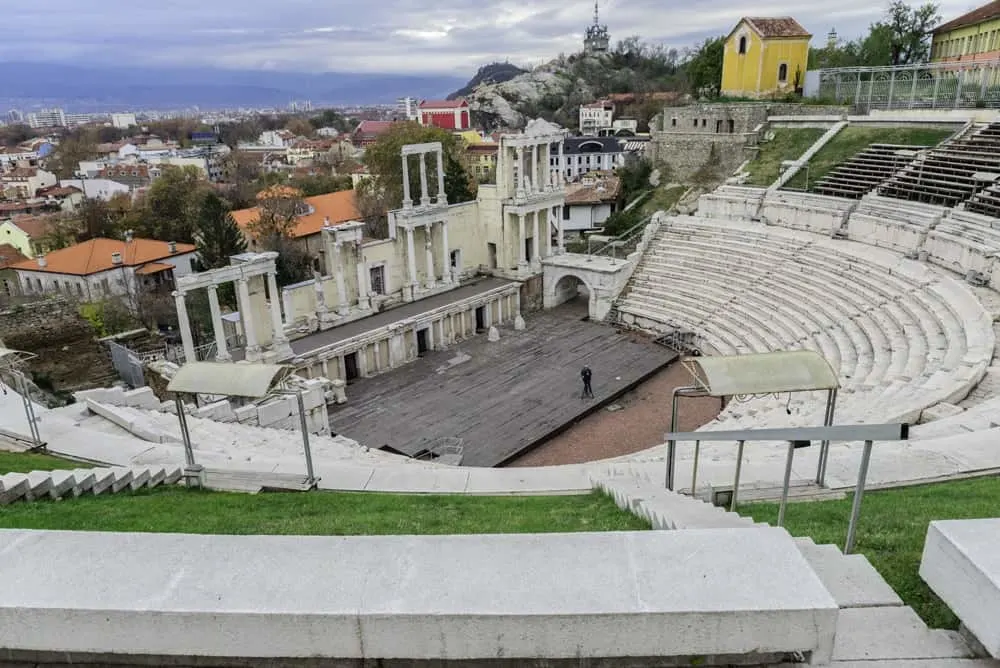 Roman Amphitheatre Plovdiv Bulgaria 