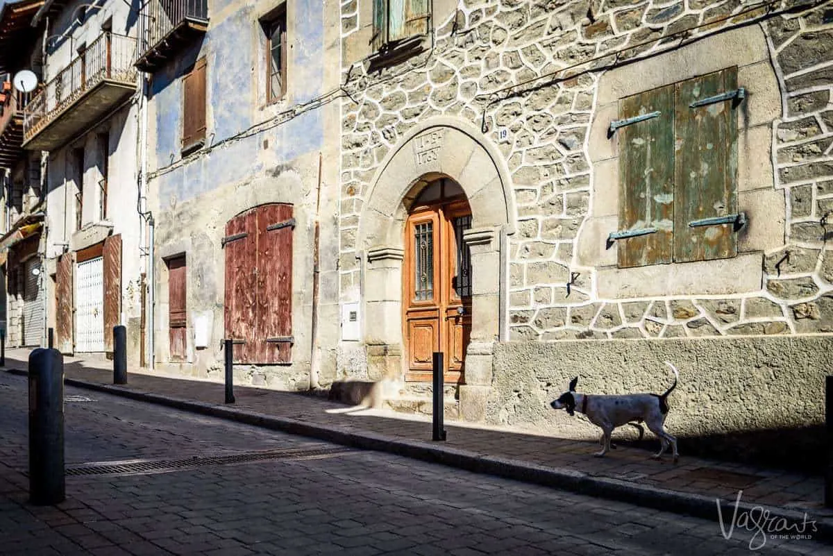 Llivia. A Spanish enclave in France