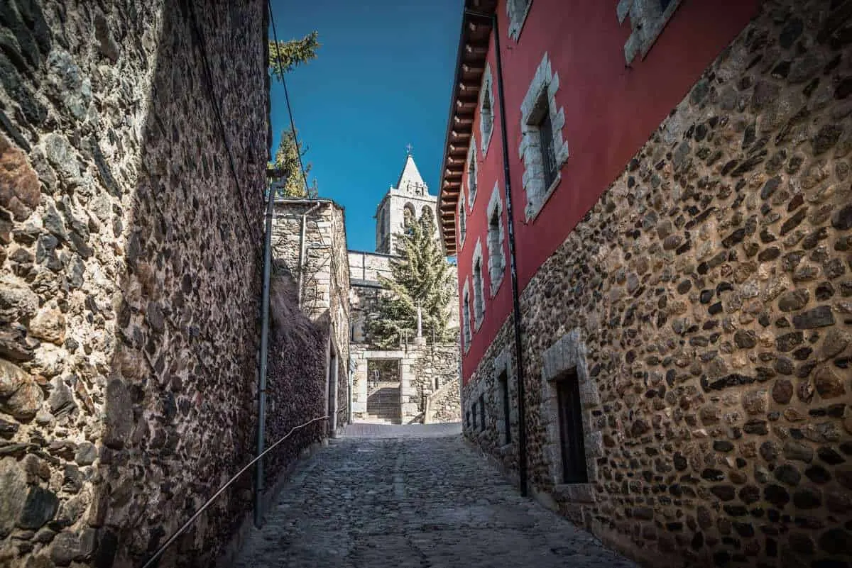 Llivia. A Spanish enclave in France