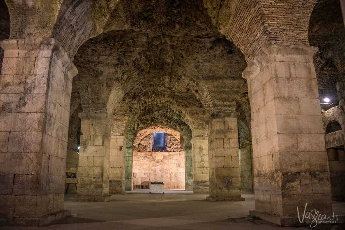 Split Croatia. Diocletians Palace