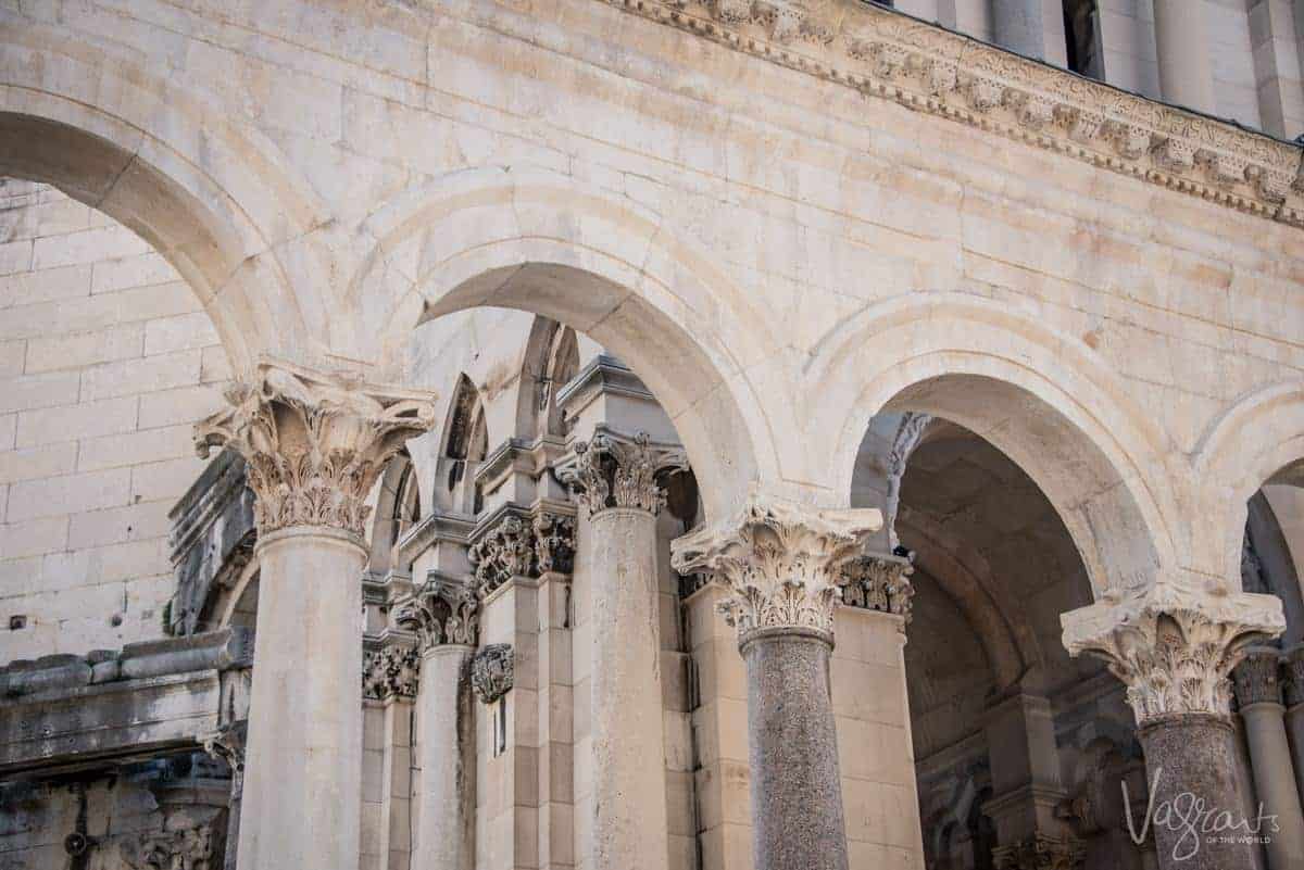 Split Croatia. Diocletians Palace