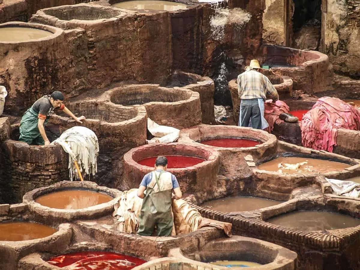 Fez Tannery Morocco