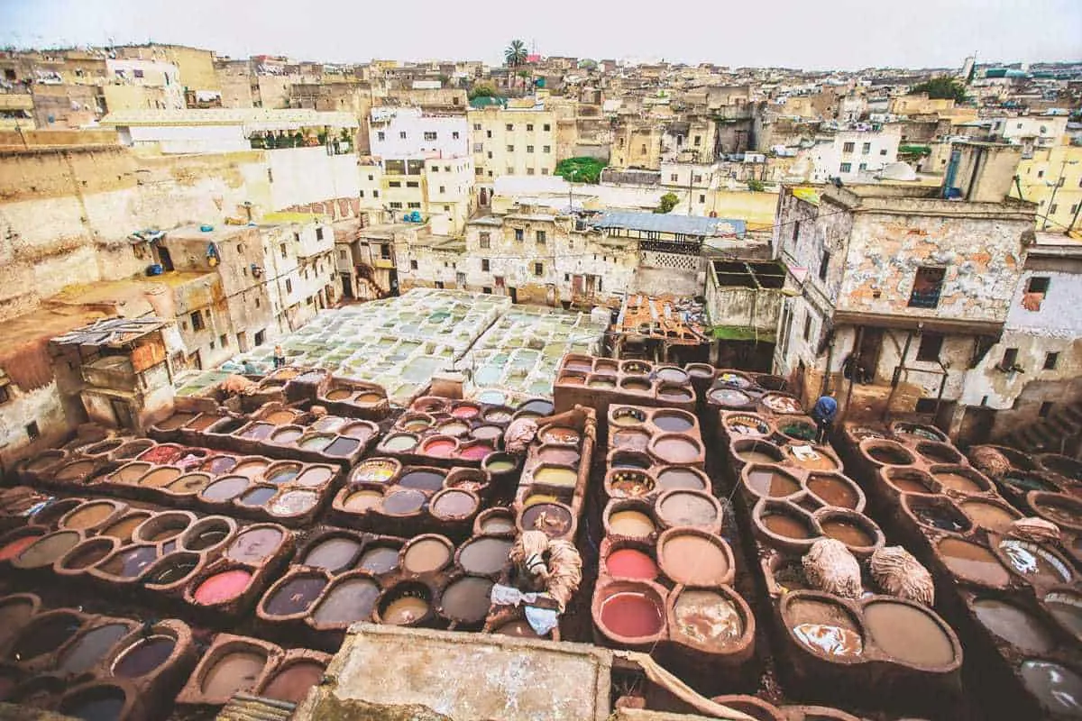 Fez Tannery Morocco