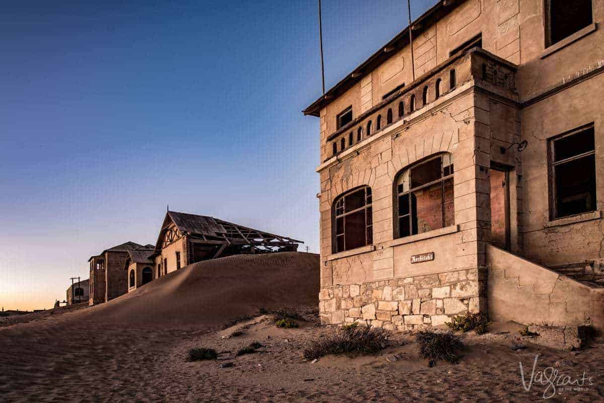 namibia ghost town of kolmanskop