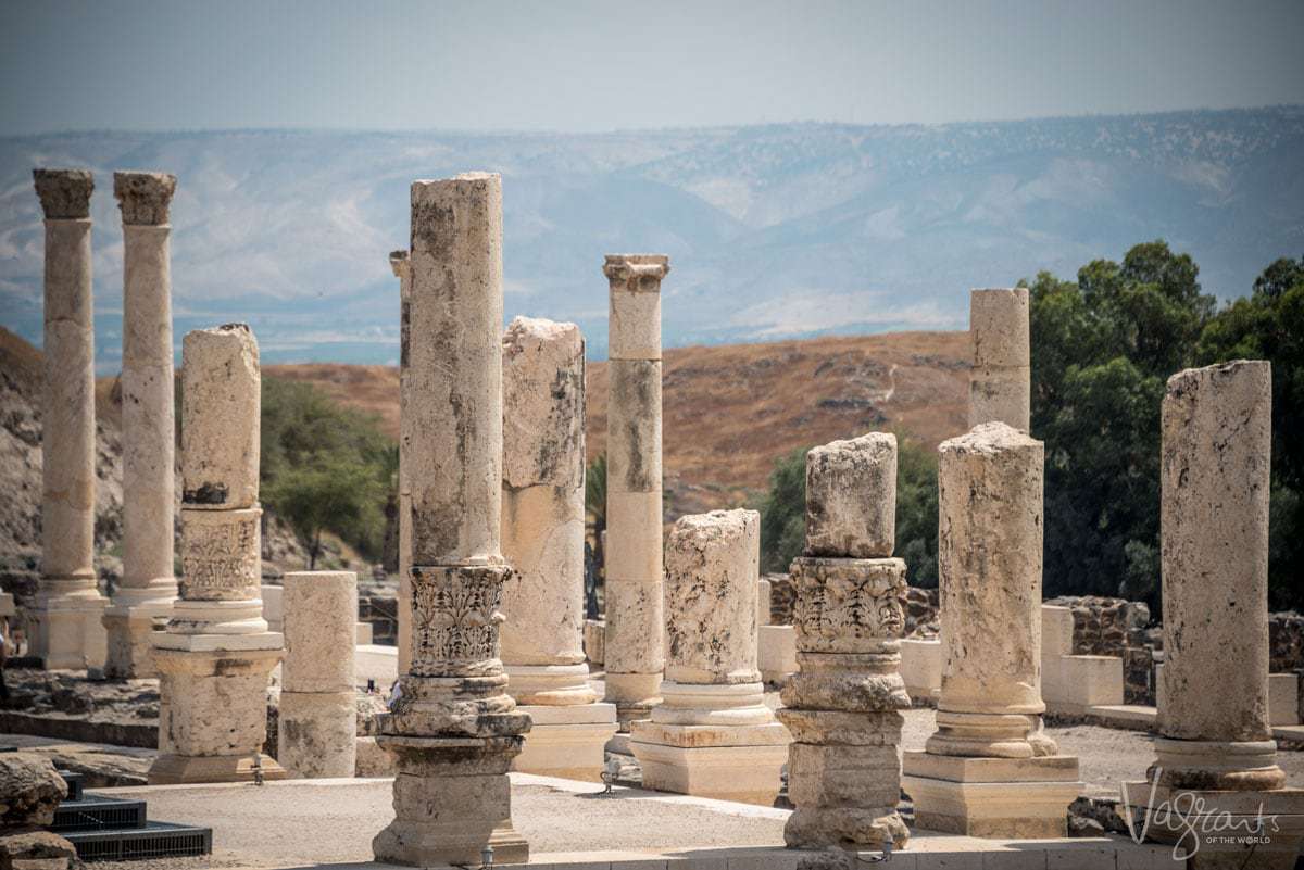 Israel Tours -Beit Shean Ancient Roman City