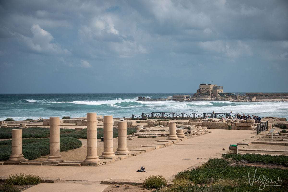 Tours of Israel- Caesarea Harbour Israel