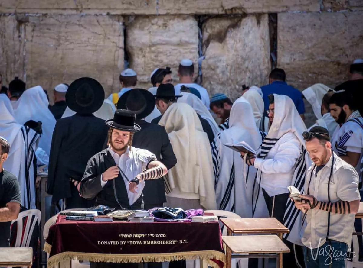 Israel Tours - Jerusalem Prayer time Western Wall