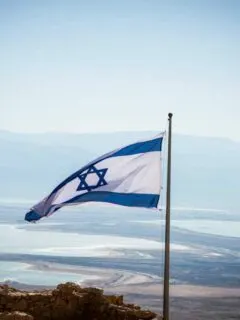 The State of Israel Flag. Unique things to do in Israel