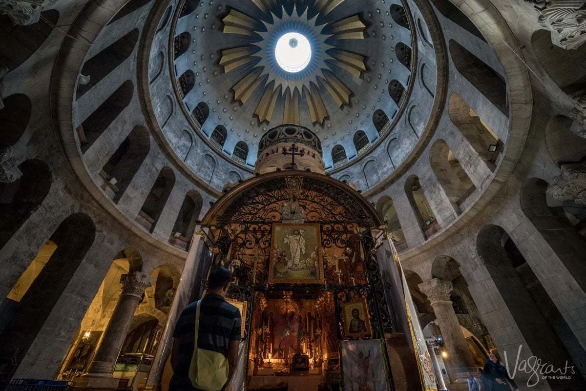 Travel Photography Tips Old City Jerusalem. Church of the Holy Sepulchre