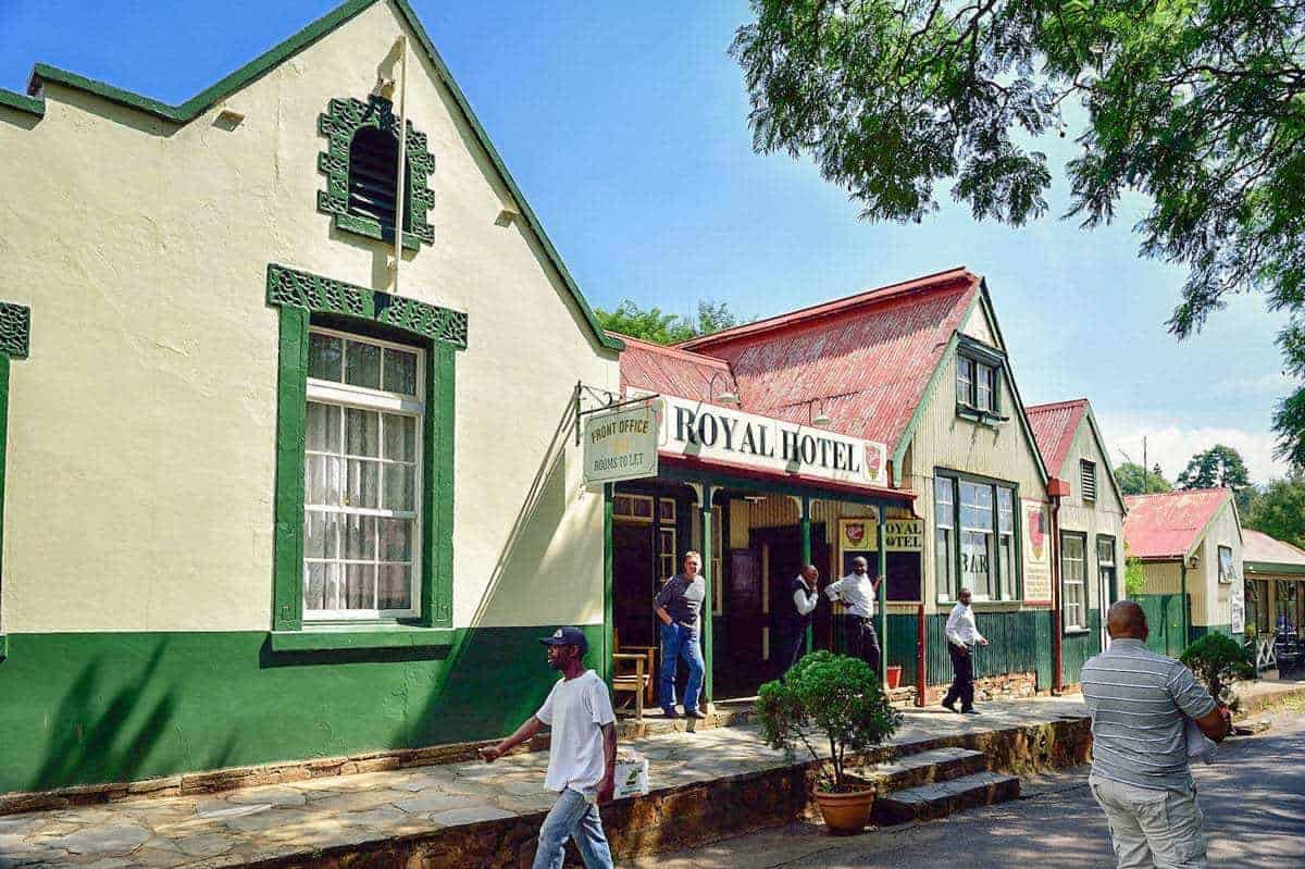 Pilgrims Rest Town Panorama Route South Africa. Not a bad place to find your panorama route accommodation.