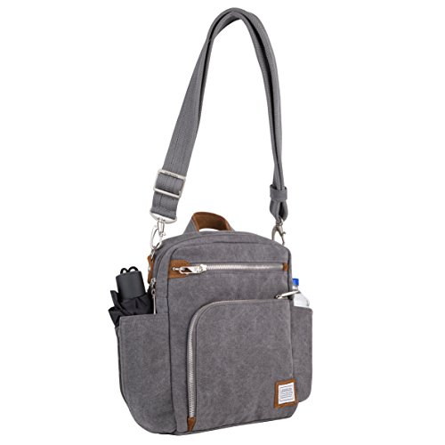 Travelon Unisex Hüfttasche – Wandelbar Als Umhängetasche – RFID-Schutz – Bis 132 Cm Verstellbar