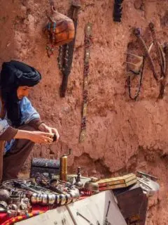 Moroccan trader
