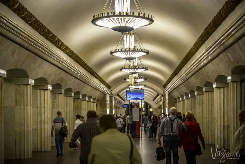Moscow Metro Stations Russia