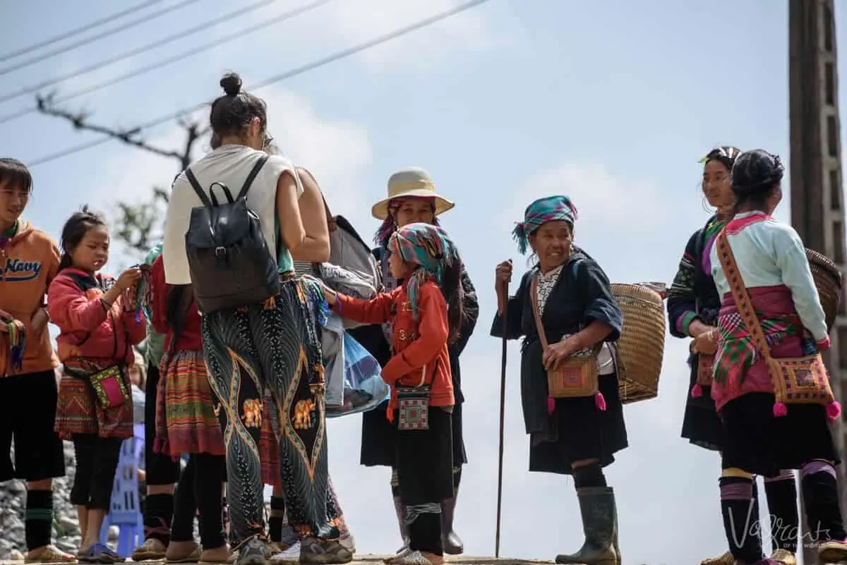Villagers in Sapa Vietnam