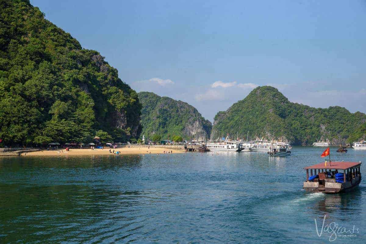 Ti Top Beach Halong Bay Vietnam