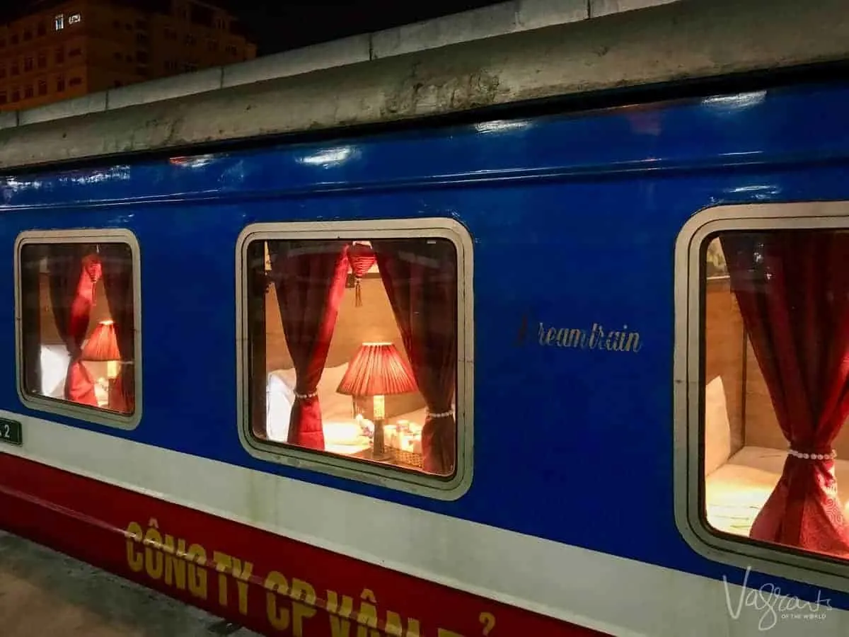 Overnight sleeper train Sapa Vietnam
