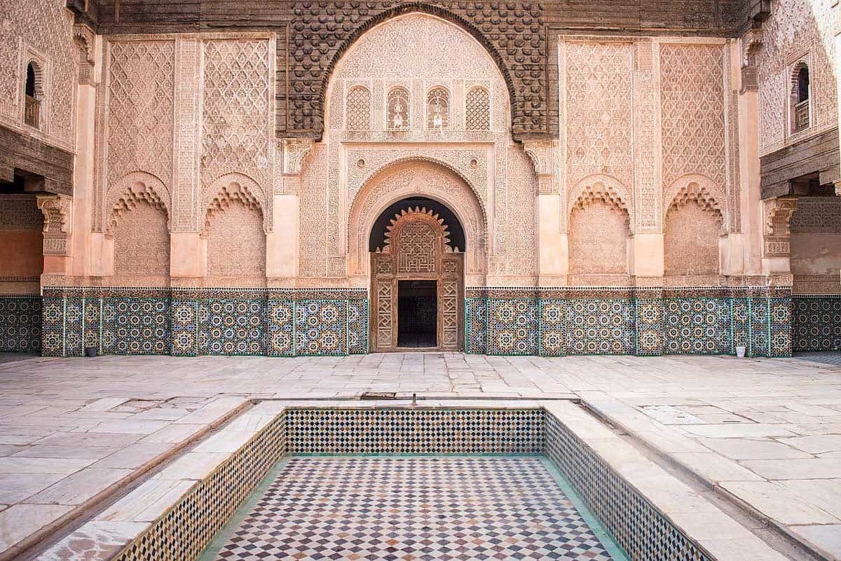 The Ben Youssef Madrassa is one of the most popular attractions in Marrakech for it's impressive courtyard and prayer halls.