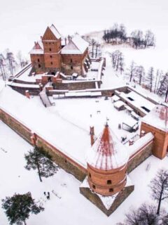 Visit Trakai Castle Lithuania - Unique things to do in Europe in Winter