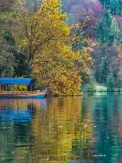 Lake Bled Slovenia in Autumn.