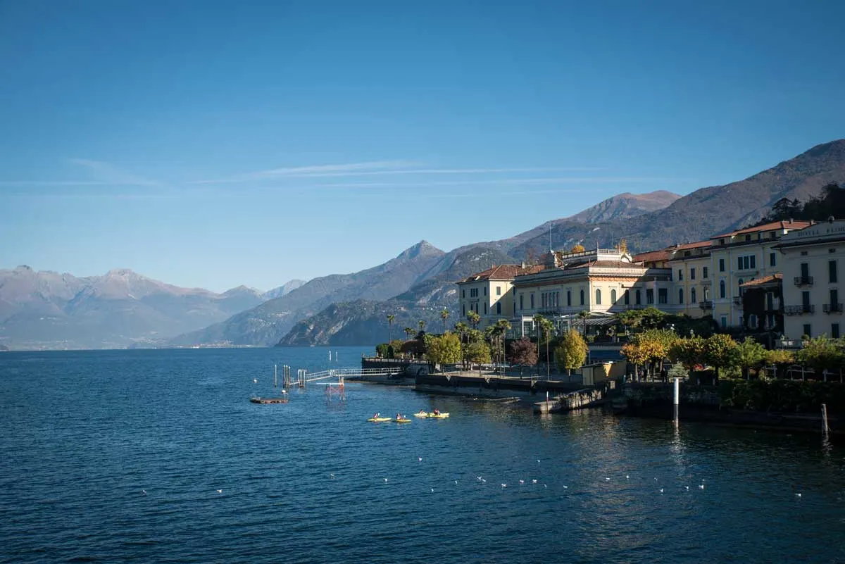 Lake Como Italy in Autumn