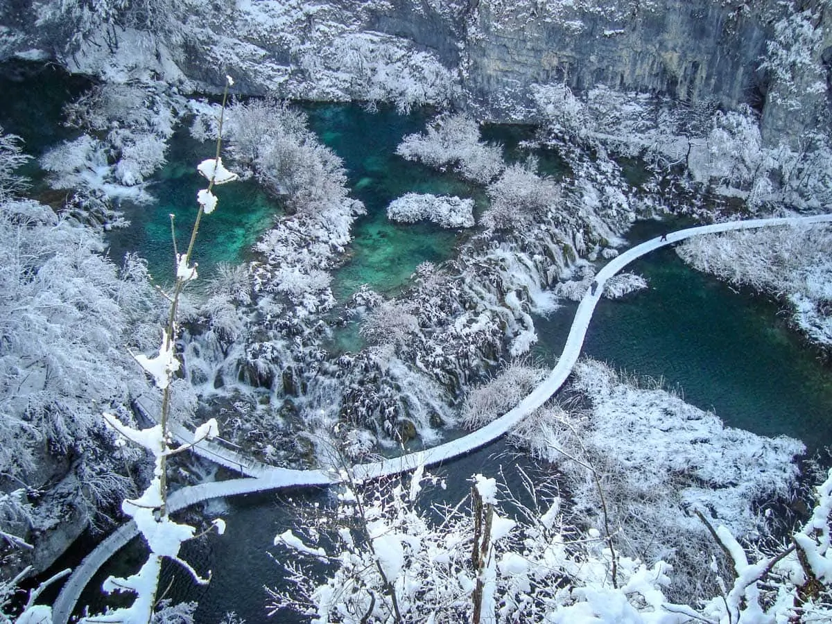 Visit Plitvice Lakes Croatia - Unique things to do in Europe in Winter