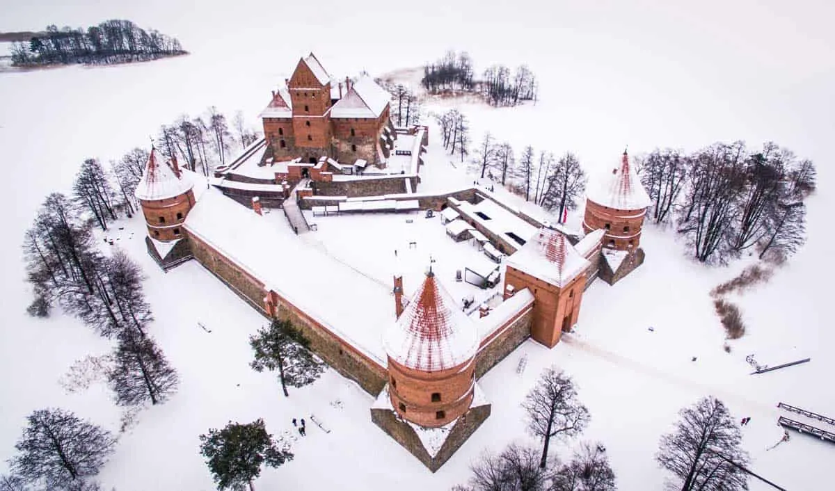 Visit Trakai Castle Lithuania - Unique things to do in Europe in Winter