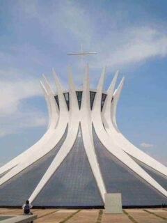crown shaped Cathedral of Brazilia.