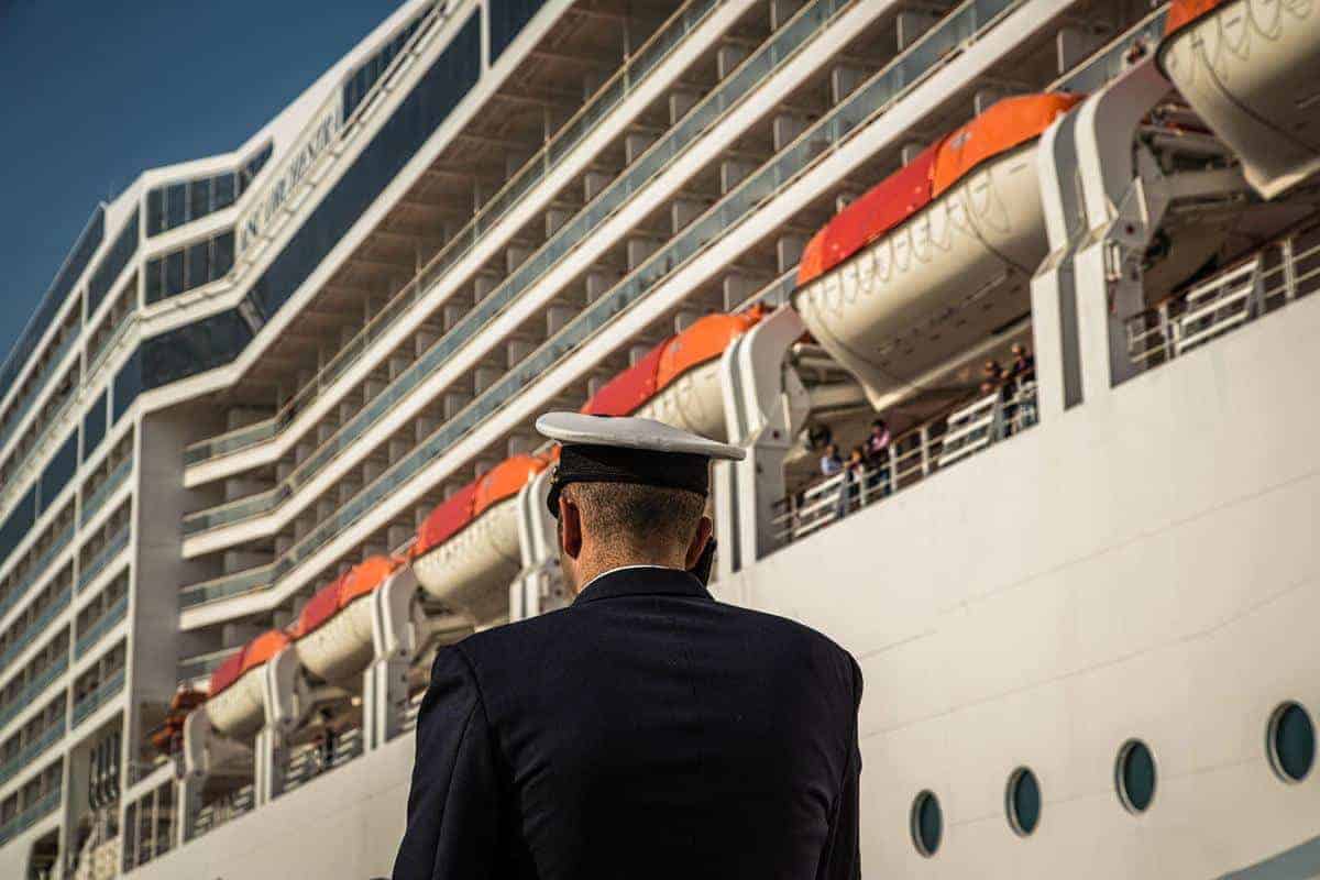 Making friends with your steward is a good way to stay safe on a cruise as they will know if anyone strange is hanging around your room.