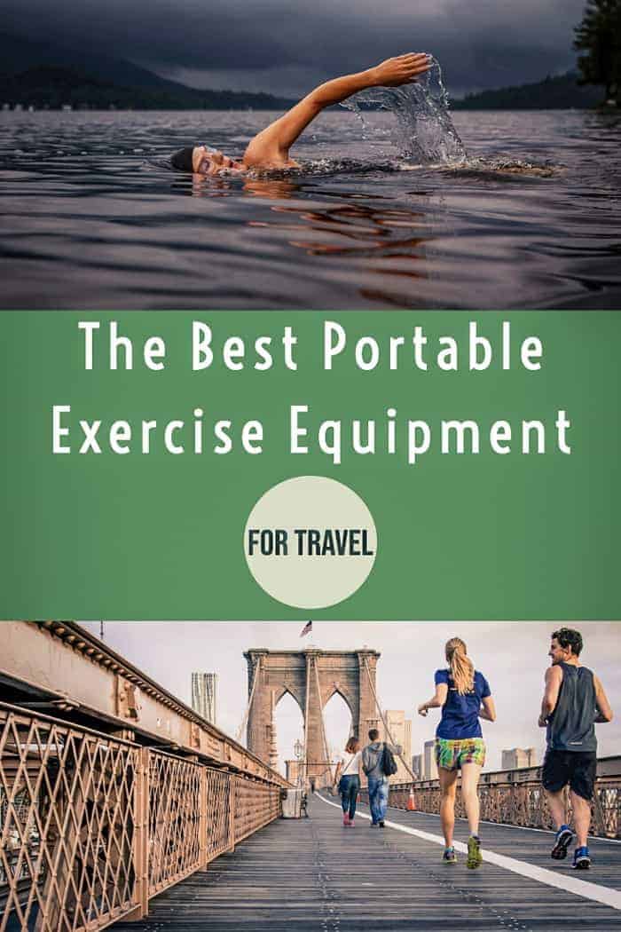 Stay fit while you travel with the best portable exercise equipment for travel #traveltips #fitness #healthytravel
