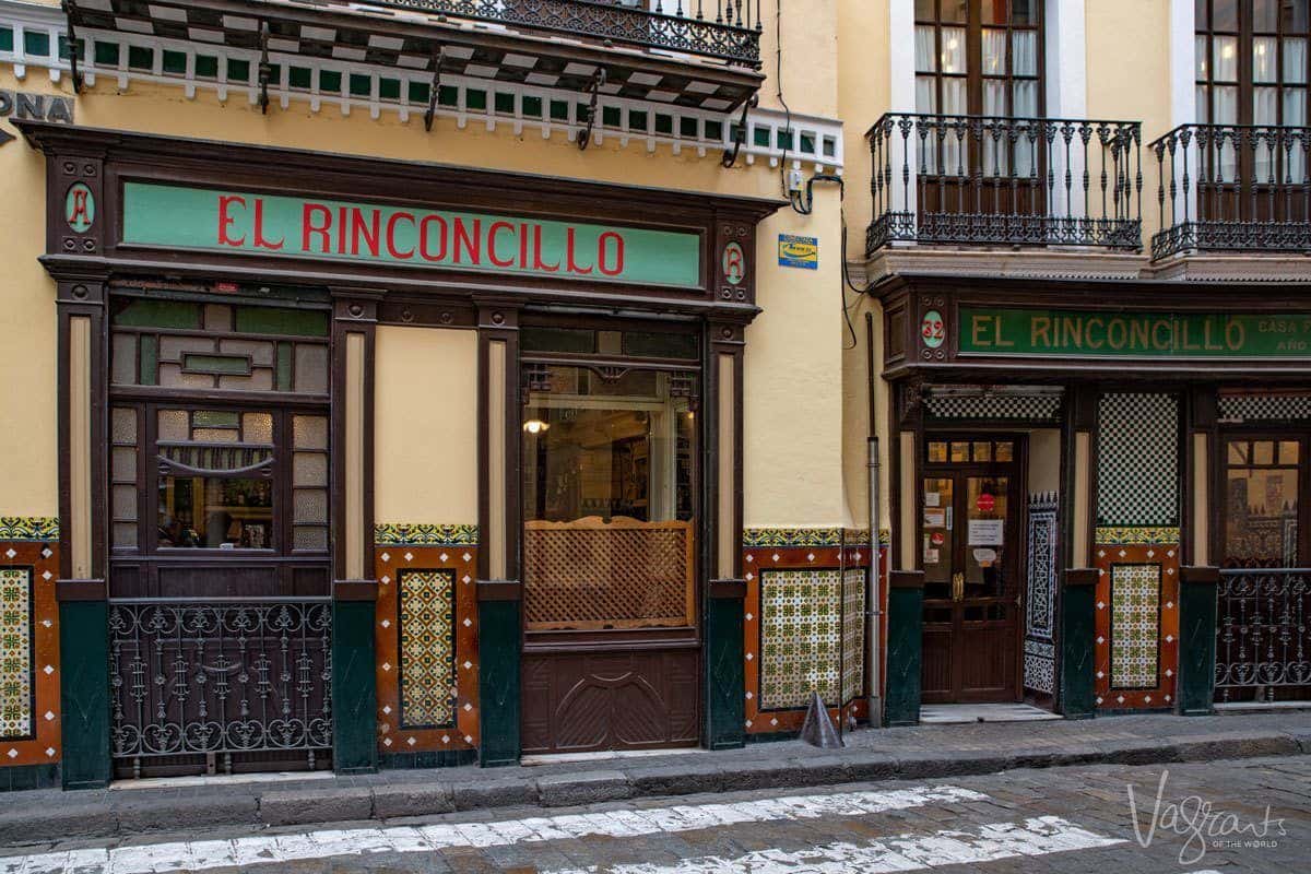 El Rinconcillo - the oldest bar in Seville and one of the best places to eat and visit. 